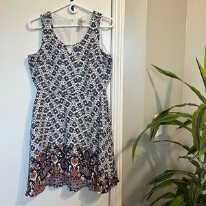 Alya Patterned Dress